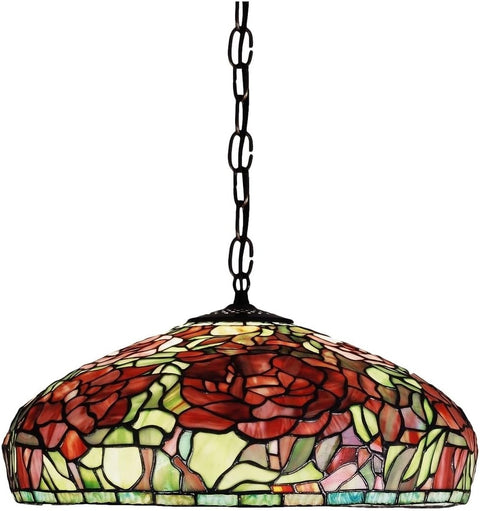 Meyda Tiffany 51860 Lighting, 17" Width, Bronze/Dark