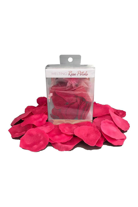 Melting Rose Scented Petals - For Bath or Romance, or Both - 1.4 oz Bag