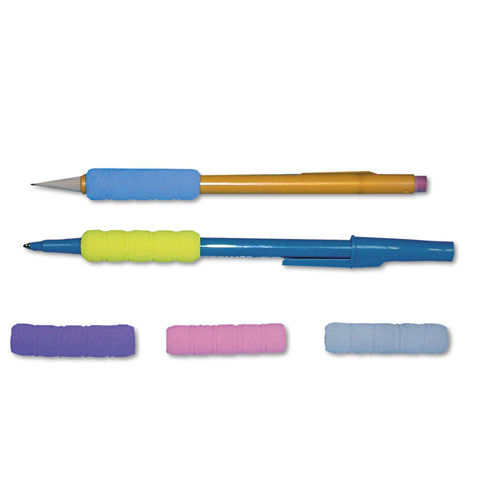 Tatco 19711 Ribbed Pencil Cushions, 1-3/4", Assorted (Set of 50)