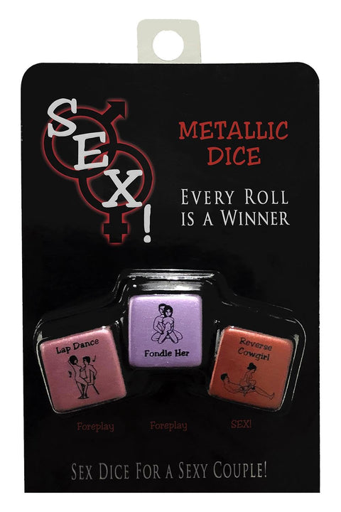 Kheper Games Metallic Sex! Dice: Passion Unleashed