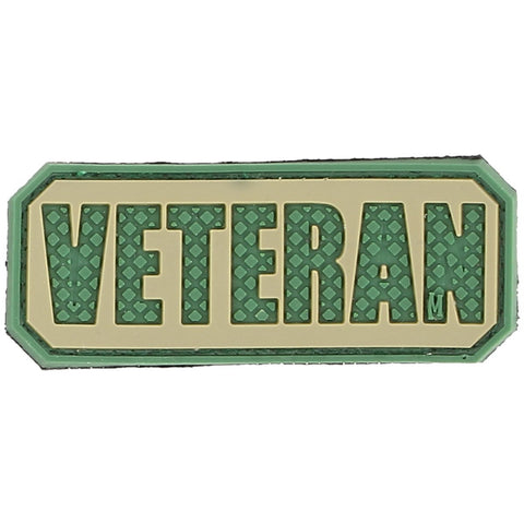 Maxpedition Gear Veteran Patch, Arid, 2.5 x 1-Inch