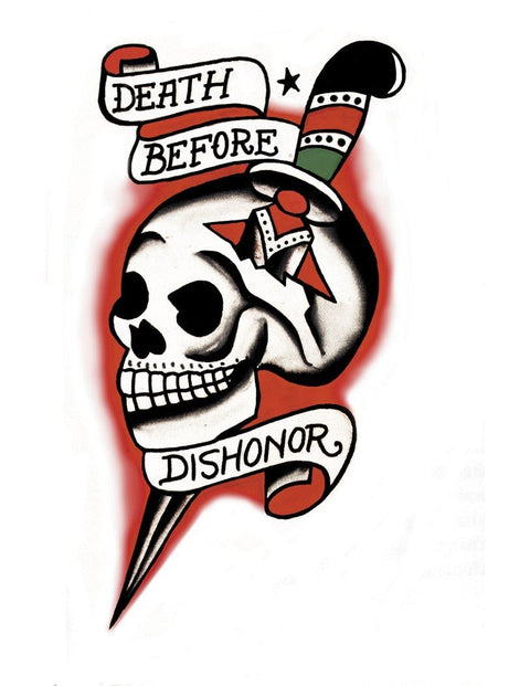 Tattoo Vintage D.B.D. Skull
