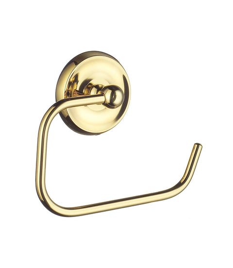 Smedbo SME_V241 Toilet Roll Euro Holder Without Lid, Polished Brass