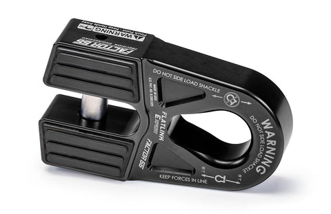 Factor 55 00080-04 Flatlink E (Expert) Replaces Conventional Winch Hook with a Stronger Shackle/D Ring Mount Maximum Load 16,000 lb Ultimate Failure Greater Than 40,000 lb – Black
