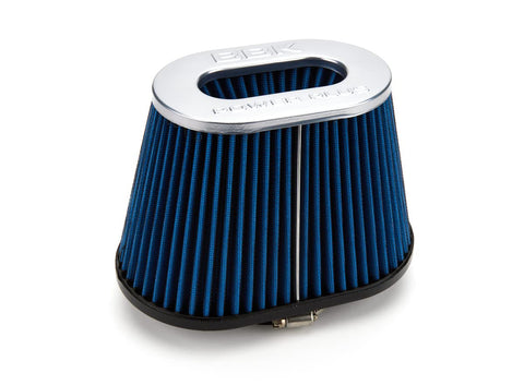 BBK Performance 1741 BBK Cold Air Intake Replacement High Flow Washable Air Filter - Blue