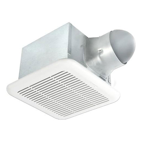 Delta Breez Signature Exhaust Bathroom Fan Energy Efficient Quiet Operation Motor with Dual Speed and LED Indicator Light, 80/110 CFM, White