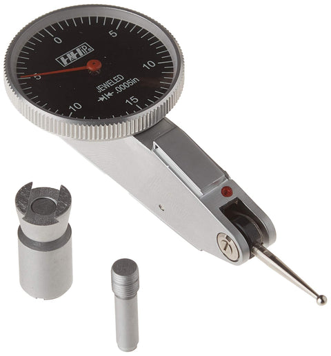 Pro Series by HHIP 4400-1001 Pro Series Face Dial Test Indicator, 0-.03", Black