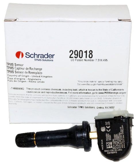 Schrader 29018 TPMS Sensor - (Snap-in, 433MHz)