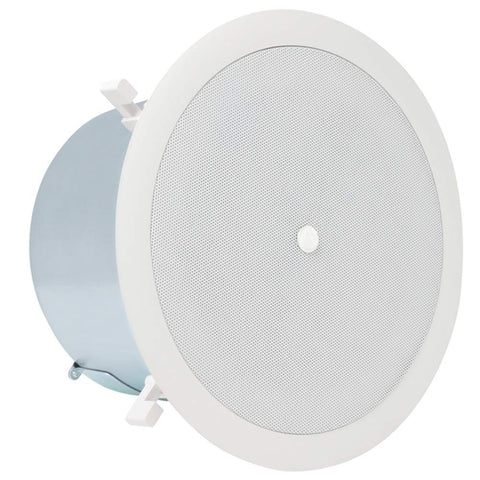 AtlasIED 6" Coaxial in-Ceiling Speaker with 32-Watt 70/100V Transformer and Ported Enclosure