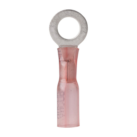 Ancor 310303 Marine Grade Electrical Nylon Insulated Adhesive Lined Heat Shrink Ring Terminals (22 to 18-Gauge, Size 10 Screw, 3-Pack)