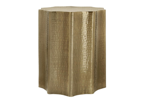Monarch Specialties Accent Table - 22" H/Gold Iron Metal End Table