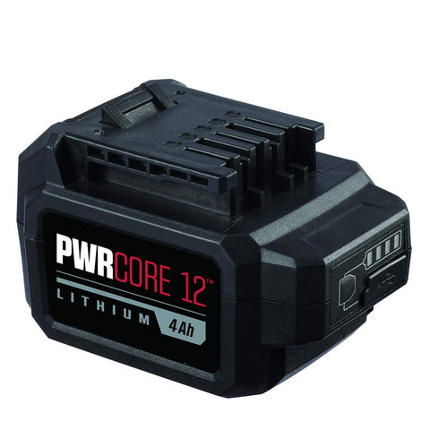 SKIL PWRCore 12 4.0Ah 12V Lithium Battery with PWRAssist Mobile Charging-BY519801