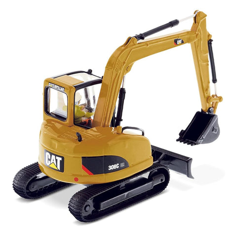 Diecast Masters 1:50 Scale Caterpillar 308C CR Mini Hydraulic Excavator | Core Classics Series Cat Trucks & Construction Equipment Model 85129C
