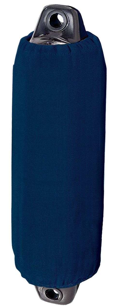 Premium Heavyweight Covers for Boat Fenders in 6 ½” x 23” and 8 ½” x 27” in Black and Navy