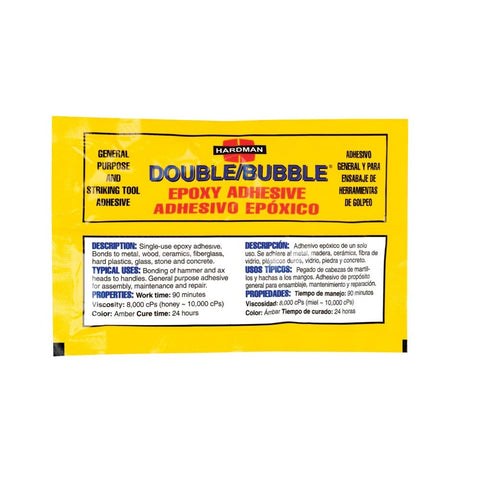 Truper Hardman Double/Bubble Epoxy Adhesive 1 pk