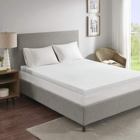 Oakestry Luxurious Gel Infused Memory Foam Mattress Topper Relief Back Pain Bed Topper, Twin XL(3" Thick), Removable 3M Cover