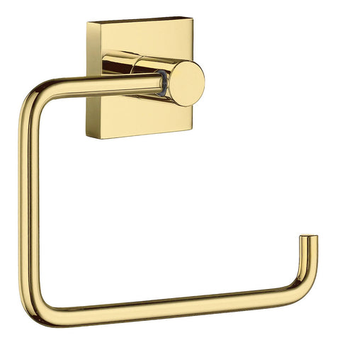 Smedbo SME, Polished Brass RV341 Toilet Roll Euro Holder Without Lid