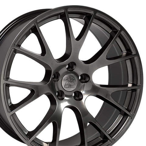 OE Wheels LLC DG69-22100-5550-25HB Hyper Black Wheel Painted (22 x 10. inches /5 x 139 mm, 25 mm Offset)