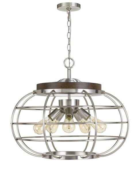 Liberty Metal Chandelier (Edison Bulbs NOT Included)