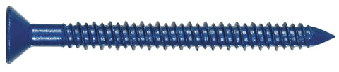 The Hillman Group 375304 Flat Head Phillips Tapper Concrete Screw Anchor, 3/16 x 3-1/4-Inch, 100-Pack