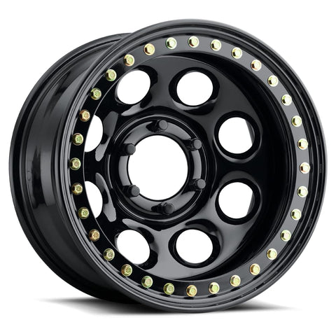RACELINE - Rock 8 Gloss Black 17X9.5 6X5.5 (3.5")
