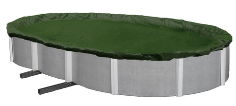 12' x 20' Oval Winter Above Ground Swimming Pool Cover 12 Year Limited Warranty