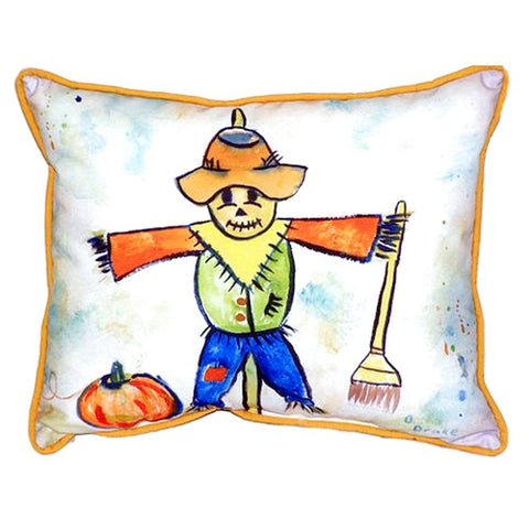 Betsy Drake Scarecrow Indoor/Outdoor Pillow, 16" x 20"