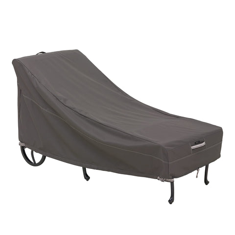Classic Accessories Ravenna Water-Resistant 86 Inch Patio Chaise Lounge Chair Cover, Chaise Lounge Covers Outdoor