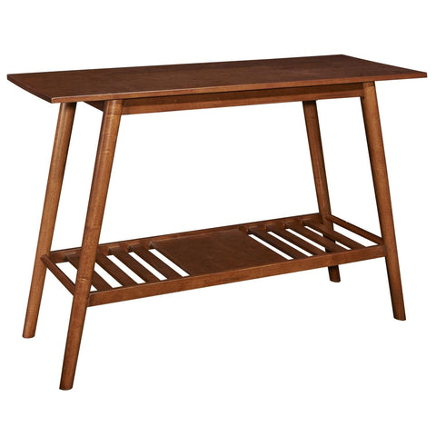 Linon Charlotte Console Table Walnut/Wood