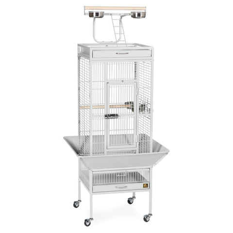 Prevue Pet Products Wrought Iron Select Bird Cage Pewter Hammertone 3151BLK