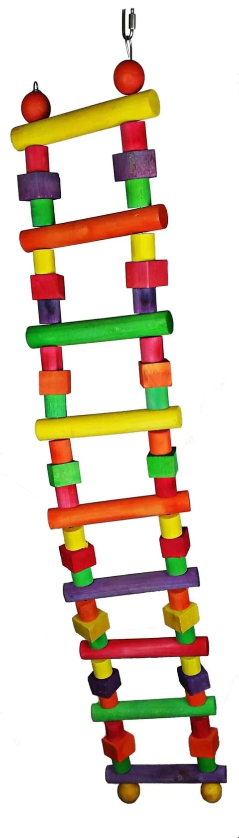 Happy Beaks Toy Wood Block Ladder (Large)