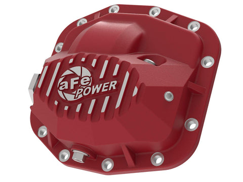 aFe POWER Pro Series Front Differential Cover Red - #46-71010R - Jeep Wrangler (JL) 18-23 L4-2.0L (t)/ V6-3.6L (Dana M186)