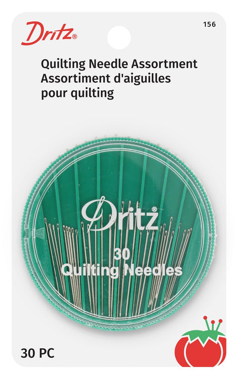 Dritz 156 Hand Needle Compact for Quilting, Assorted Sizes (30-Count)
