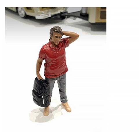 Campers Figure 4 for 1/24 Scale Models by American Diorama