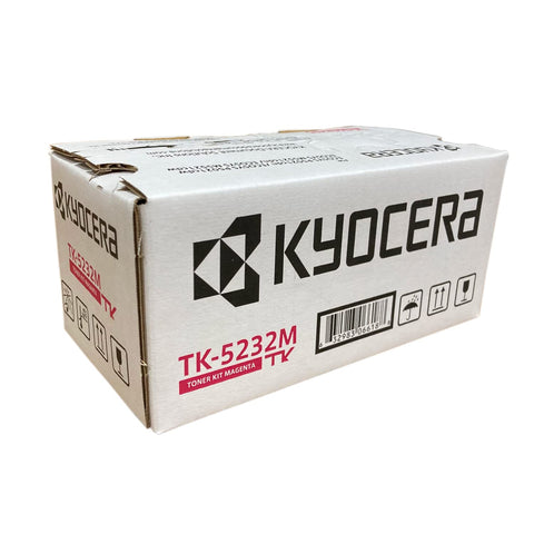 KYOCERA TK-5232M Magenta Toner Cartridge for P5021cdw / M5521cdw Model Laser Printers (1T02R9BUSV)
