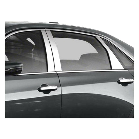 QAA is Compatible with 2016-2020 Cadillac CT6 6 Piece Stainless Pillar Post Trim PP56231