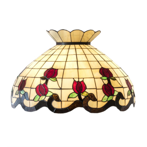 Meyda 28670 Shade from Roseborder Collection, 23.00 inches