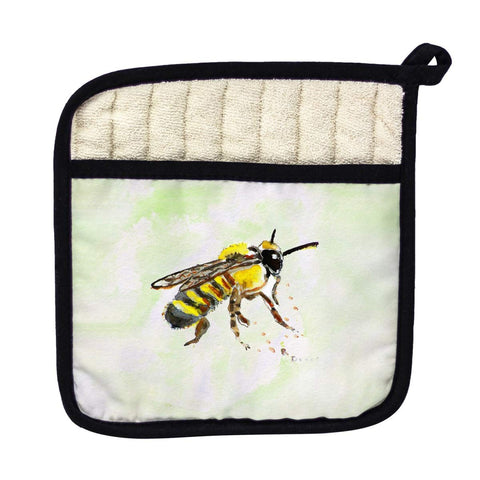 Betsy Drake PT731B Bee Pot Holder