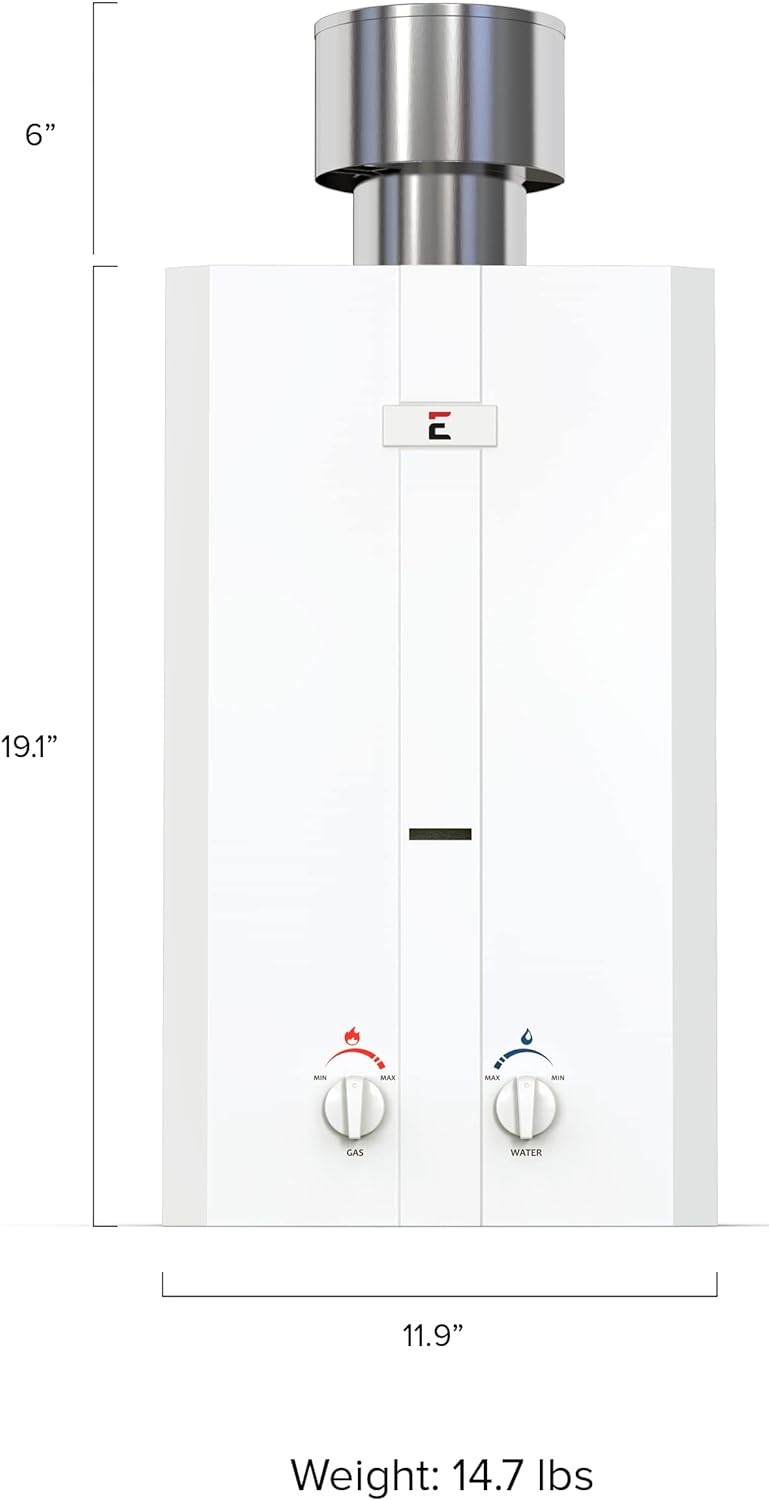 Eccotemp L10 3.0 GPM Portable Outdoor Tankless Water Heater w/ Shower Set