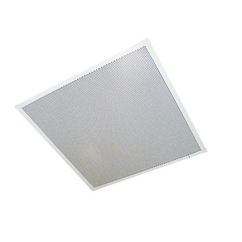 2-Pack 2X2 Lay-In Ceiling Speakers S-522B-2, RCA Connectivity, White