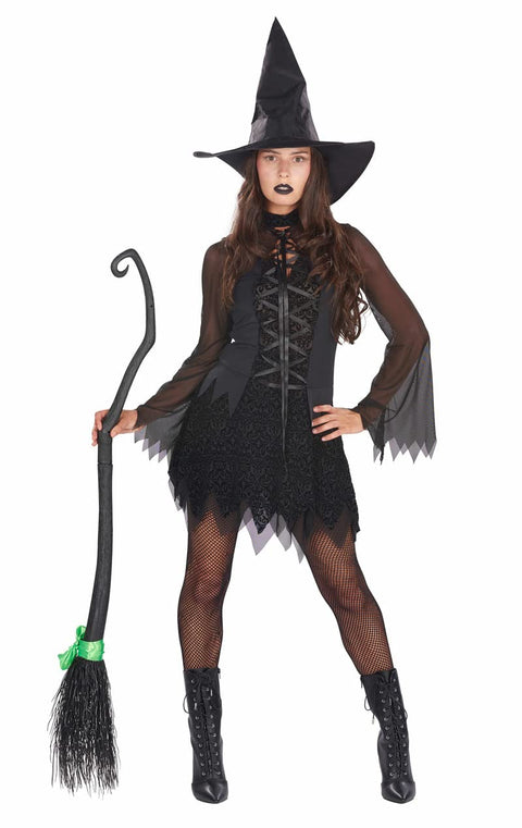 Orion Costumes Women's Sorceress of Darkness Halloween Witch Angel Fancy Dress Costume