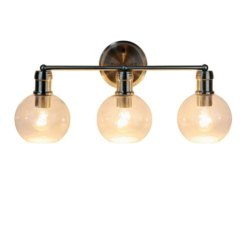 Chloe Lighting OXA Transitional Brushed Nickel 3 Light Vanity Bath Light 22" Wide