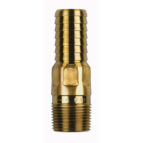 Campbell Red Brass Male Adapter 3/4 in. x 2.5 in. L