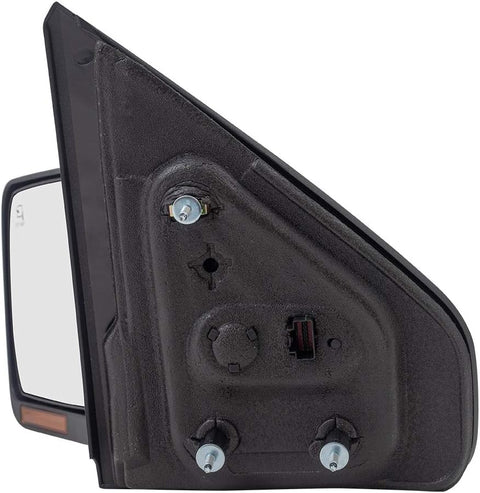 Power Mirror for 2007-2008 F-150 Turn Signal Indicator Puddle Lamp Memory Heated Power Fold for 2007-2008 Mark LT 8L3Z17683AA Left FO1320372