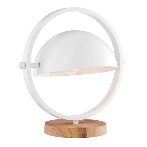 Lite Source Wanda 13" High White Metal Accent Table Lamp