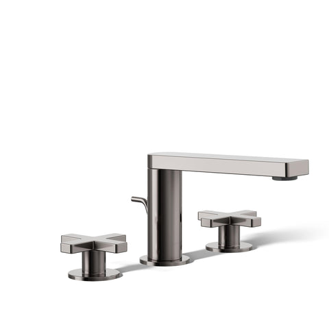 Kohler 73060-3-TT Composed® Widespread Bathroom Sink Faucet with Cross Handles, 1.2 gpm, Vibrant Titanium