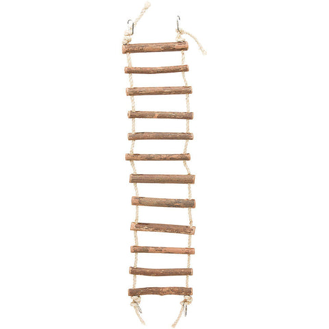 Prevue Pet Products Rope Ladder Bird Toy - Accessories for Small to Large Birds, Hanging Birdcage Toy for Climbing, Foot Exercise, Beak Use, Mental Enrichment, and Interactive Play