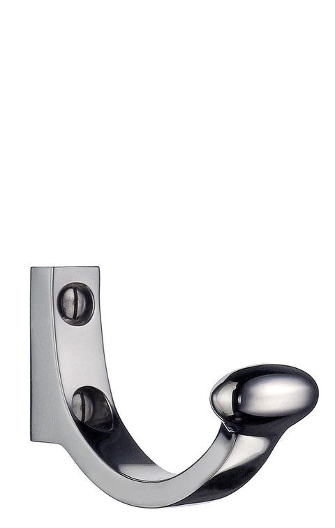 Smedbo BK1040 Classic Single Hook, Polished Chrome