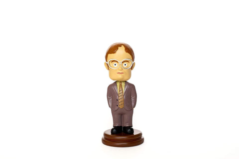 Surreal Entertainment The Office Dwight Schrute Bobblehead Figure | Official Dwight Schrute Bobblehead | 5.5 Inch Tall Desk Decor