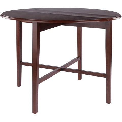 Oakestry Hannah Double Drop Leaf Dining Table, Solid Wood Foldable Space Saving Kitchen Table for Dining, Study, Work & Crafts